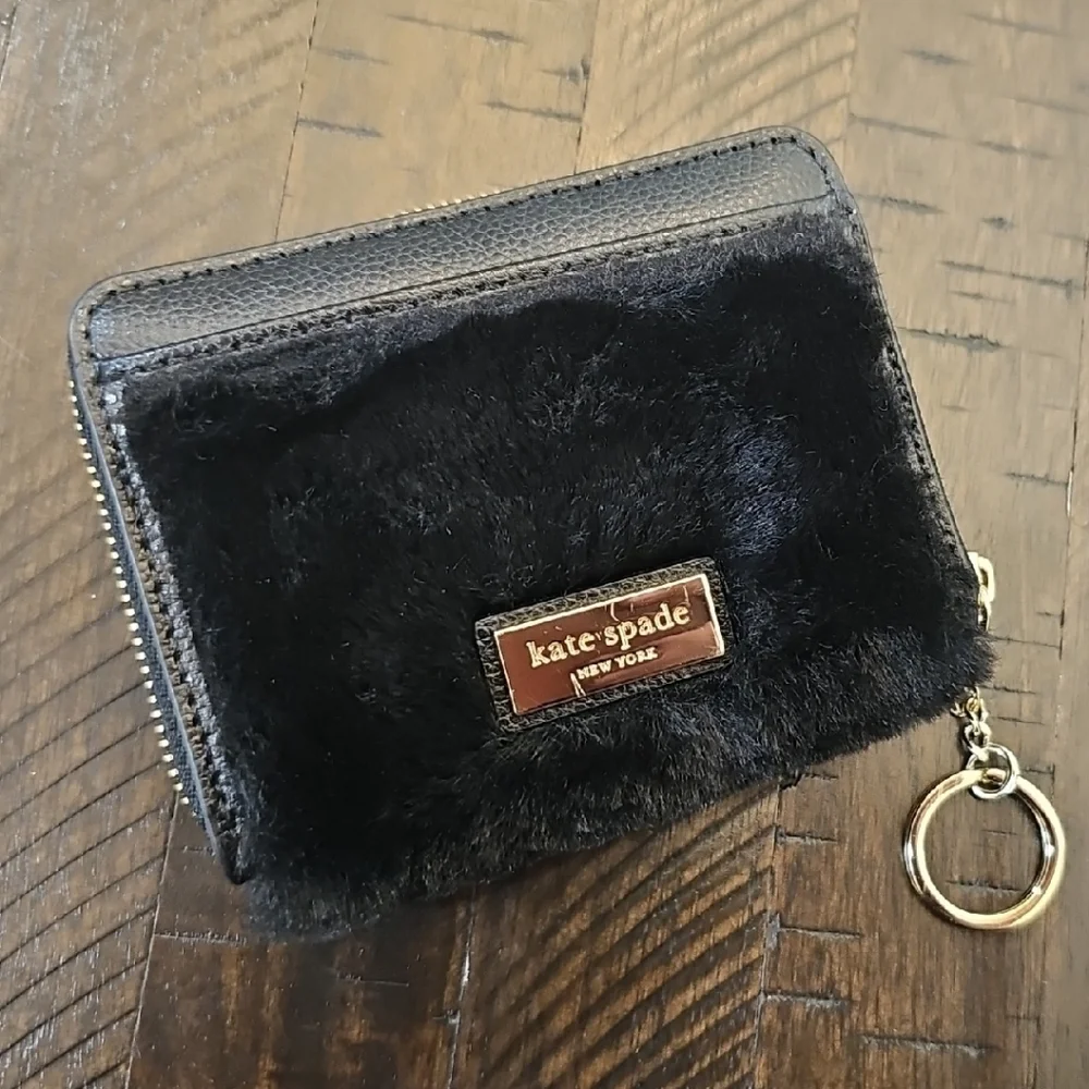 kate spade Dani Brighton Lane Black Cat Wallet - Picture 3 of 7